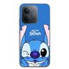Phone Case - MANIACASE - Xiaomi Redmi 15C 5G - Silicone TPU - Stitch Pattern - Blue Color