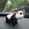 Кукла кивает собаке, трясет головой, смола, имитация автомобиля, игрушка для собаки, украшение на приборную панель, украшение для автомобиля, милые автомобильные аксессуары для девочек и женщин