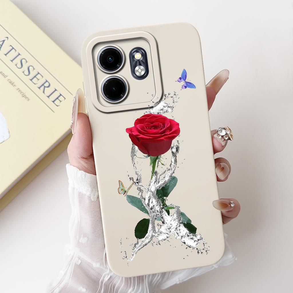 Чехол для телефона Infinix Smart 9 X6532 Новый дизайн Защитная силиконовая мягкая задняя крышка для Infinix Hot 50i X6531 Smart9 Capa Couqe