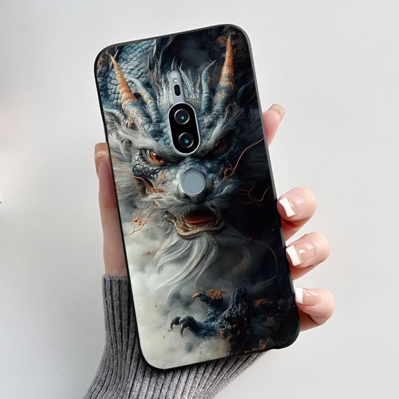 Для Sony Xperia XZ2 Premium SO-04K SOV38 XZ2Premium Чехол Роскошный Милый Крутой Мальчики Девочки Черный Мягкий Силикон Задняя Крышка TPU Корпус