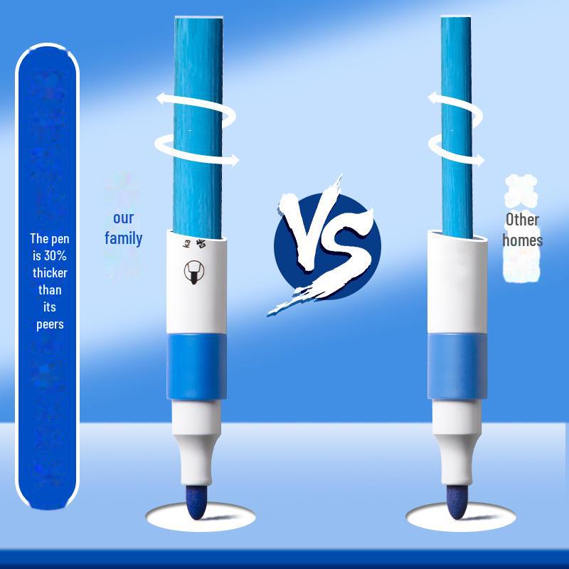 Водостойкие акриловые маркеры Kaba Bear - 24 цвета, глянцевые, для творчества для детей со специальной кисточкой