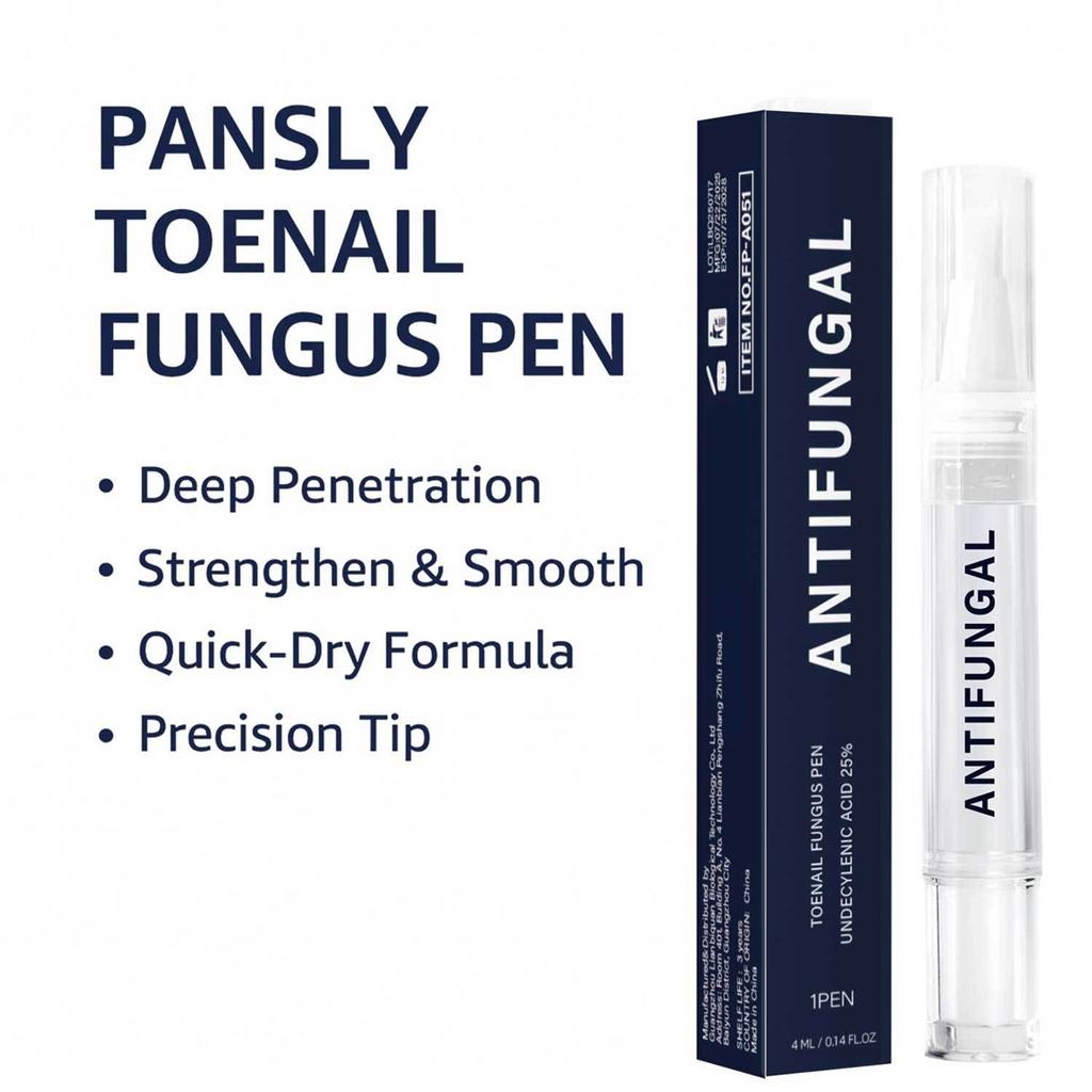 Ручка для ногтей на ногах Трещина ногтя, Раствор для ухода за вросшим ногтем, Мягкий ноготь, Серая ручка 4 мл