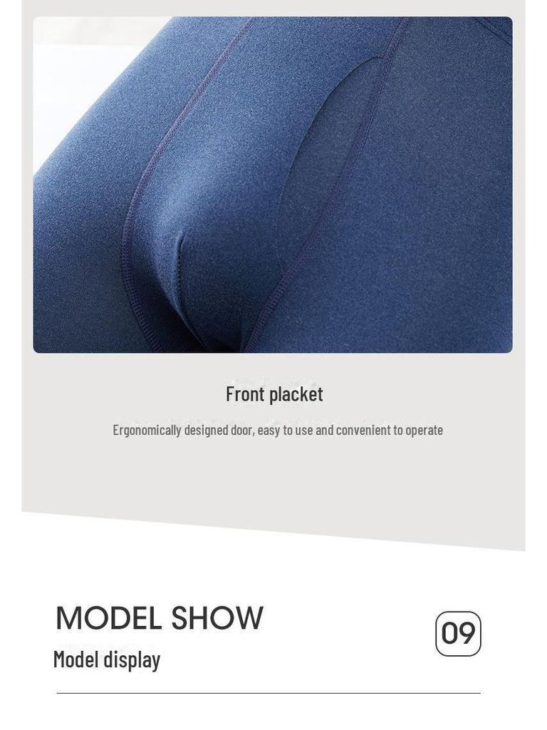 Комплект мужского термобелья: Бесшовный, плотный, сохраняющий тепло осенне-зимний костюм с двухсторонним немецким бархатом.