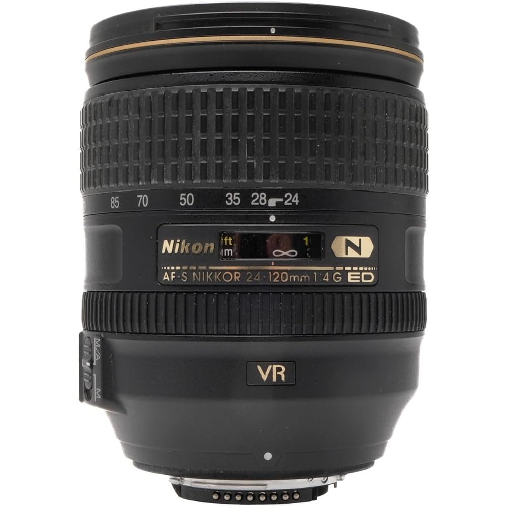 Nikon Standard Zoom Lens AF-S NIKKOR 24-120mm f/4G ED VR Full Size Compatible