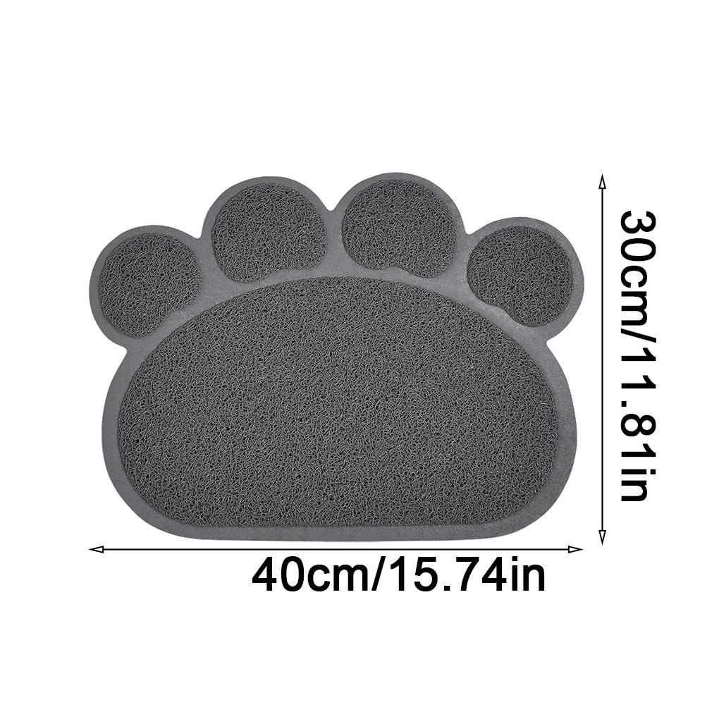 Waterproof Cat Litter Mat – PVC Made Easy To Clean Multi-functional Cat Litter Trapping Mat Washable