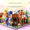Строительный набор LEGO-совместимый Мини-город Уличный вид для детей