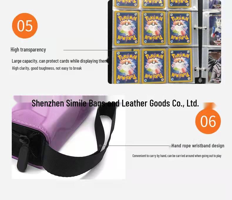 Книга для хранения коллекции карт Pokémon и Yu-Gi-Oh