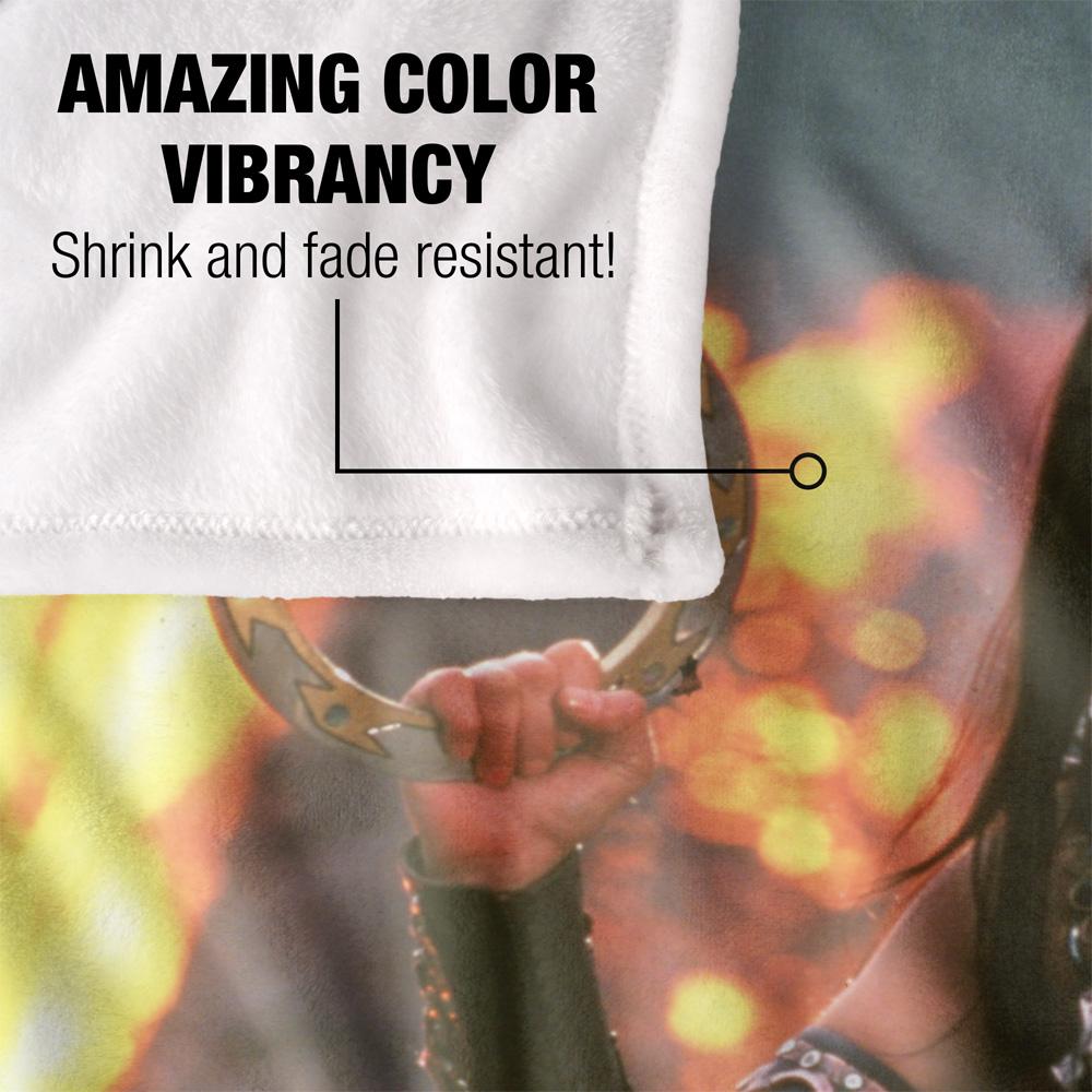 Xena: The Warrior Princess Silky Chakra Supersoft Blanket