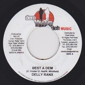 7-дюймовая пластинка DELLY RANKS / JAGWA - Best A Dem / Smoke Weed NONE Dem Yute Deh Mu 2005 Ямайка Регги, Ска и Даб Б/У