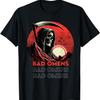 Винтажная футболка Bad Omens - Классическая футболка с красным закатом