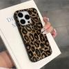 Реалистичный дизайн леопардового принта Мягкий чехол для телефона для iPhone 17 16 15 14 Plus 13 12 11 Pro Max 7 8 SE2 16E 17 Air Ударопрочный чехол