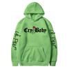 Мужские толстовки 2021 Lil.Peep Rose Cry Baby Hoodie