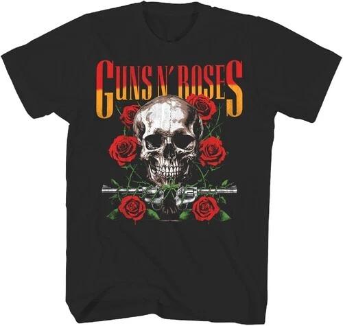 Guns N' Roses - Guns N' Roses - 1987-88 Tour T-Shirt - Medium Black 12160723A2 [