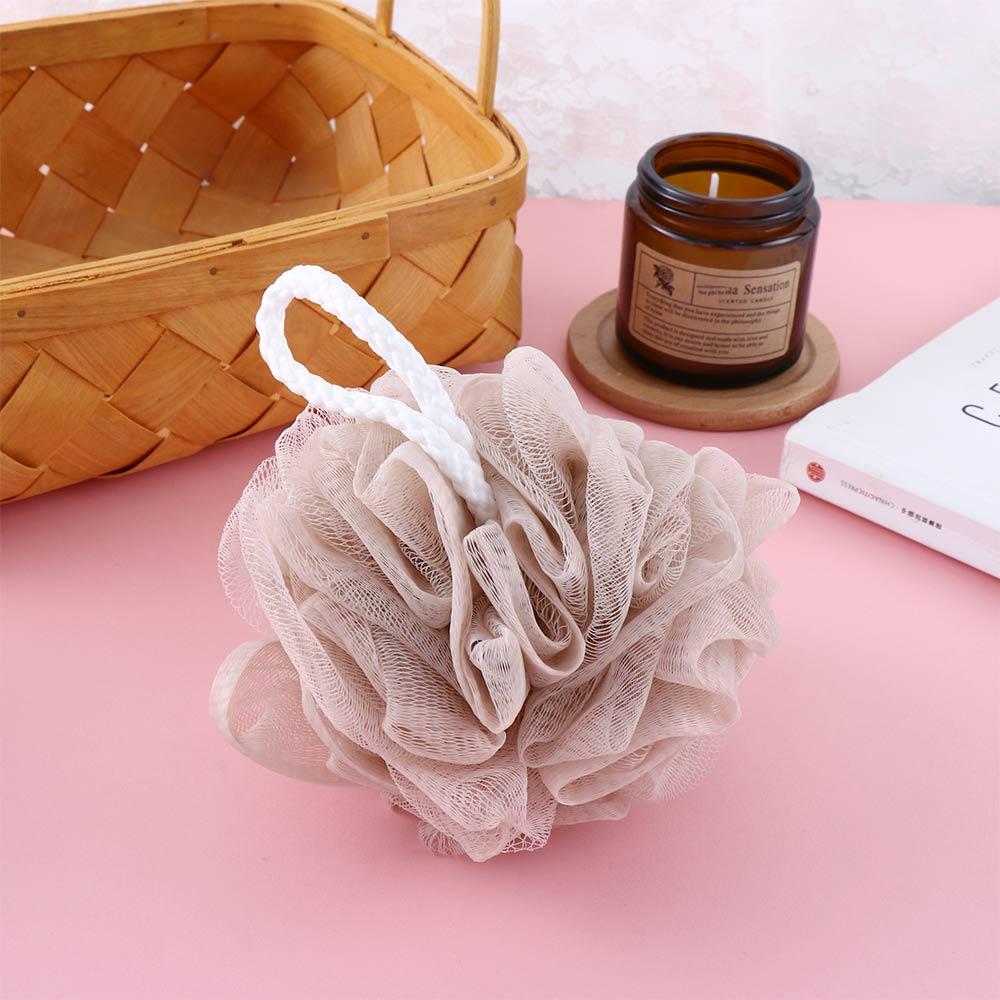 Equipment Back Scrubber Simple Design Wash Body Bath Flower Bath Ball Shower Brush Mesh Sponge