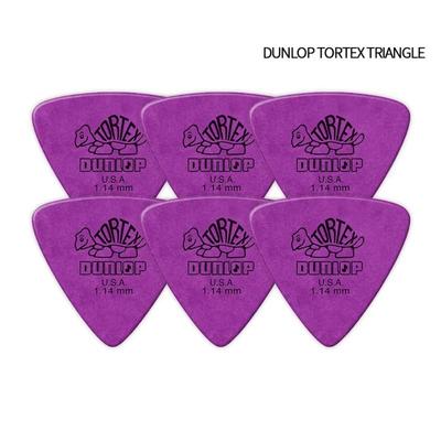 10 шт. Гитарные медиаторы Delrin Dunlop 0.5/0.6/0.73/0.88/1.0/1.14 мм Противоскользящий стиль Медиаторы для электрогитары Треугольные медиаторы