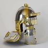 16GA Steel & Brass Coated Medieval Roman Gallic Niedermormter Helmet Museum Gift
