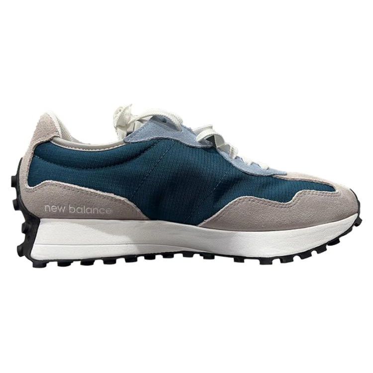 New Balance Nb 327 Универсальные Ретро Полувысокие Повседневные Кроссовки для Бега Мужские кроссовки Сине-Серые MS327ST