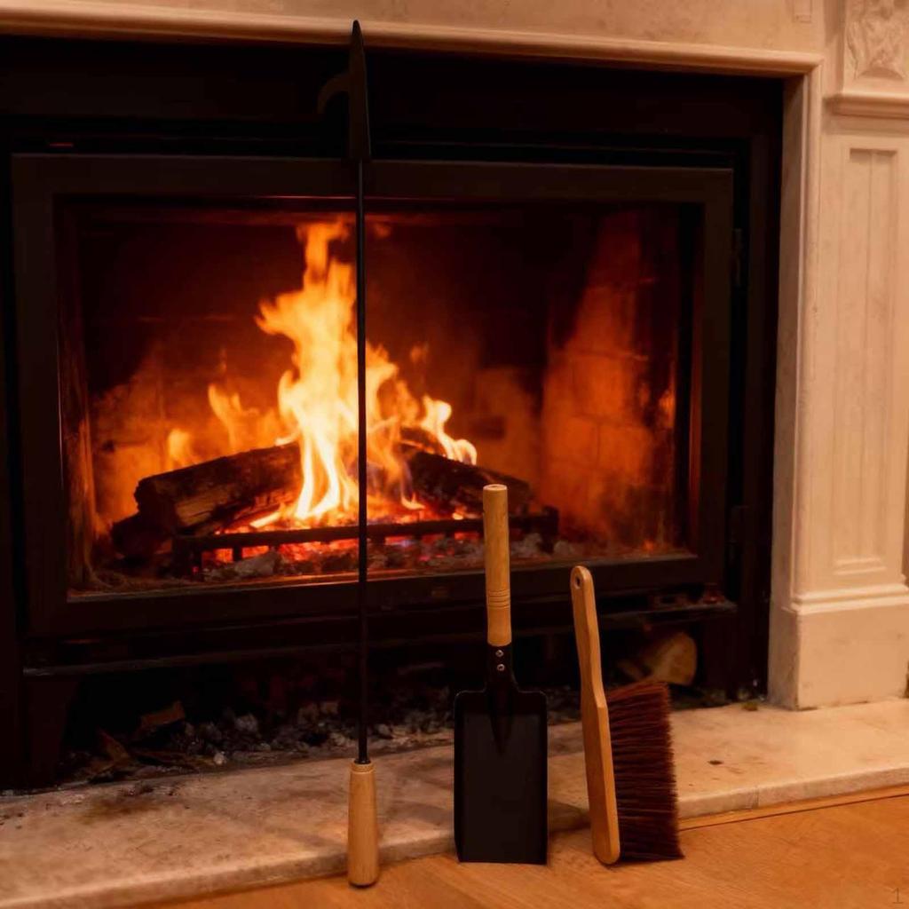 Fireplace Tool Fire Campfire Fireside Accessory Farmhouse Heat Resistant for Courtyard RV