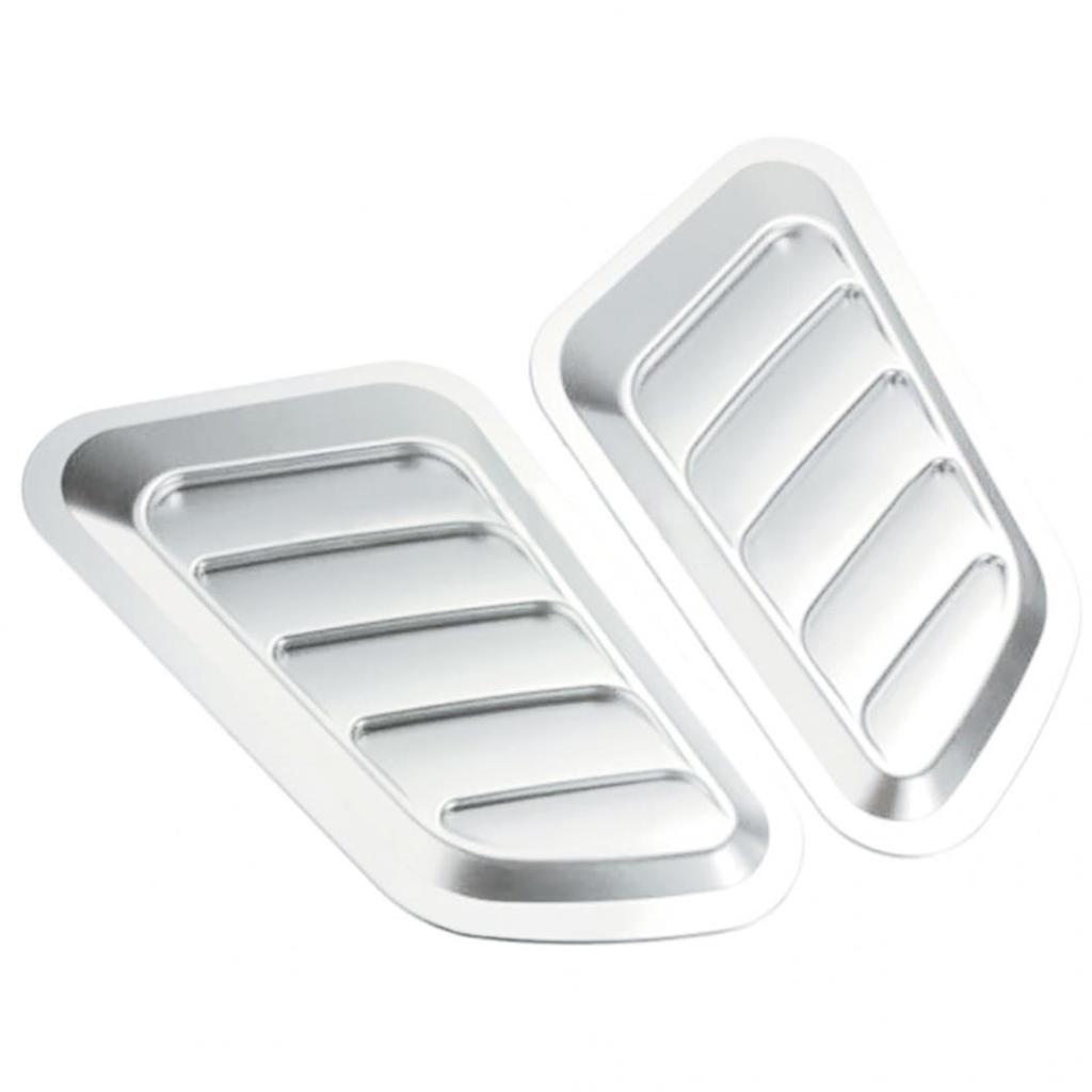1 пара автомобильных декоративных воздухозаборников, совок, турбокапот, вентиляционная крышка, капот, крыло