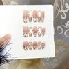 Pure Hand-made Phototherapy Wear Nail Tablets, Xiaoxiangfeng Fireworks Wear Nail Finished Product Reusable Nail Art