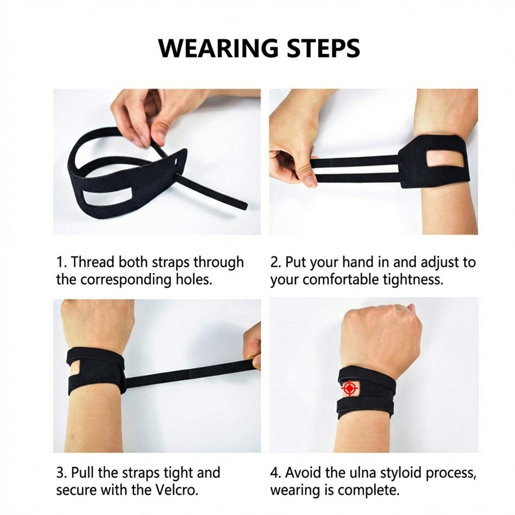 TFCC Wrist Support Brace For Gym Yoga Basketball Badminton With Adjustable Design