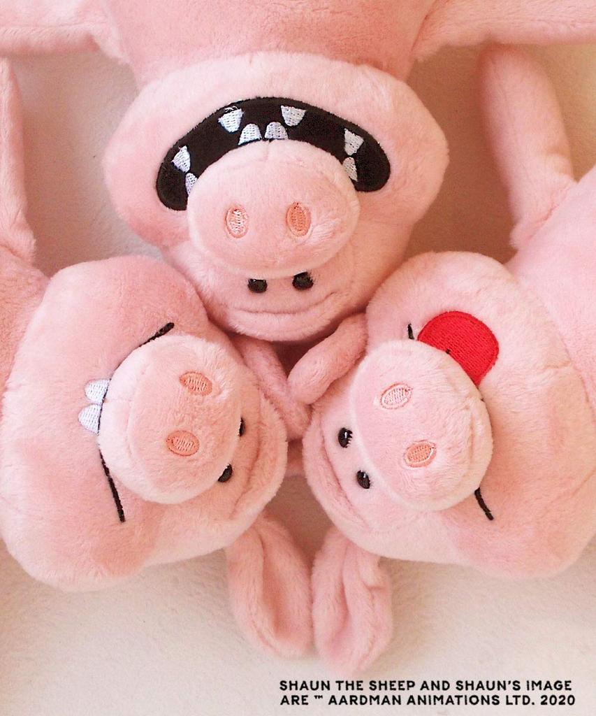 Niki Shaun the Sheep Мягкая игрушка Mischievous Pig Classic 25 см Shaun the Sheep Gift Pig Pig Mischievous Pig Present Gift Gift Shaun Clay Animation