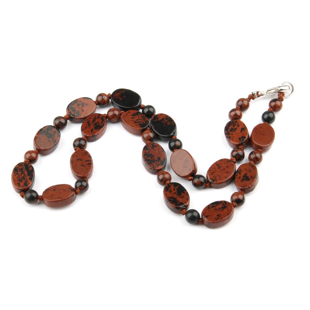 Женские ожерелья из полудрагоценных камней