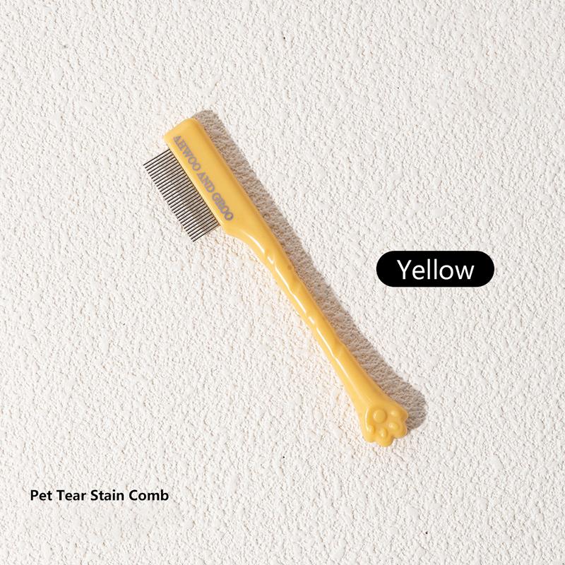 1/2 шт. Портативная расческа для глаз домашних животных, щетка для удаления слезных пятен, расческа для ухода за маленькими кошками и щенками, ножницы, инструменты, аксессуары для чистки домашних животных