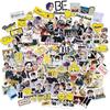 Наклейки Bangtan Boys 178 шт. Наклейка Butter Новый альбом Butter BE Мультяшная водостойкая наклейка для ноутбука лыж BANGTANBOYS Наклейка