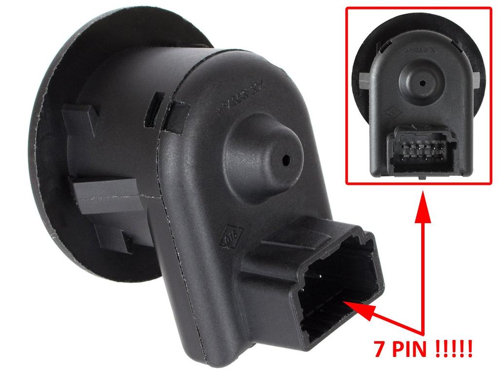 Renault Trafic III 2014- electric mirror adjustment switch WITHOUT FOLDING FUNCTION - 7 PINS
