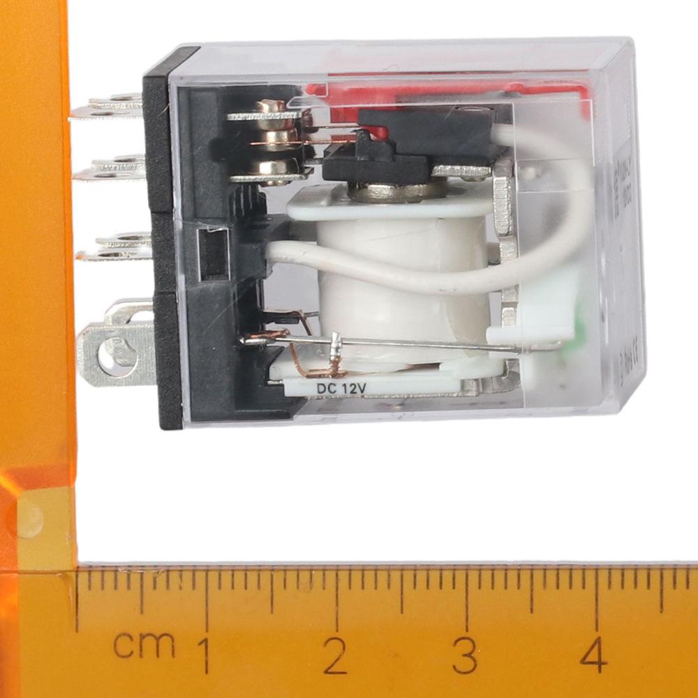 8-Pin 10 AMP Electromagnetic Power Relay Relay Coil Easy To Install DIN Rail System