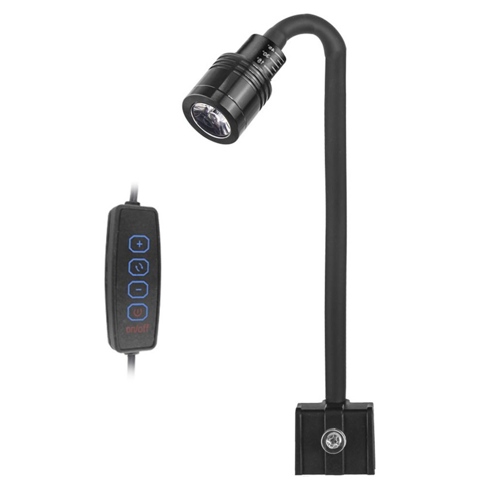 Waterproof Adjustable Focus Spotlight 360 Degree Rotation Mini Clip-on Lamp  Aquarium  Accessories