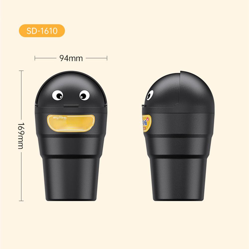 2~5 шт. Портативный мусорный бак, креативный, портативный, прочный, с крышкой, без запаха, утечки, автомобильные принадлежности, хранение мусора в автомобиле