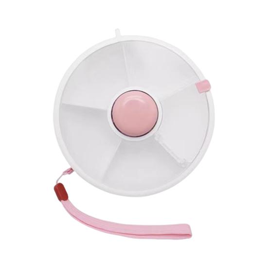 Вращающийся контейнер для закусок с крышкой, вращающийся набор, портативная коробка для конфет для детей, конфетный столик, тарелка для дыни, герметичная коробка для закусок для дома, офиса, школы, пикника