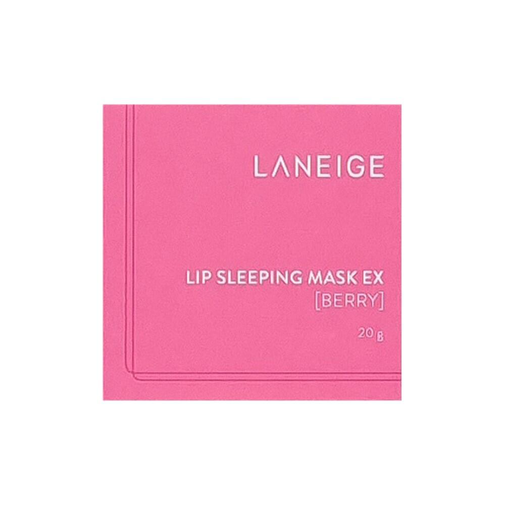 LANEIGE Ночная маска для губ EX Berry 20 г Уход за гладкими и пухлыми губами