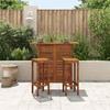 Maison Exclusive - Table de bar 110 x 50 x 105 cm Bois d'acacia massif
