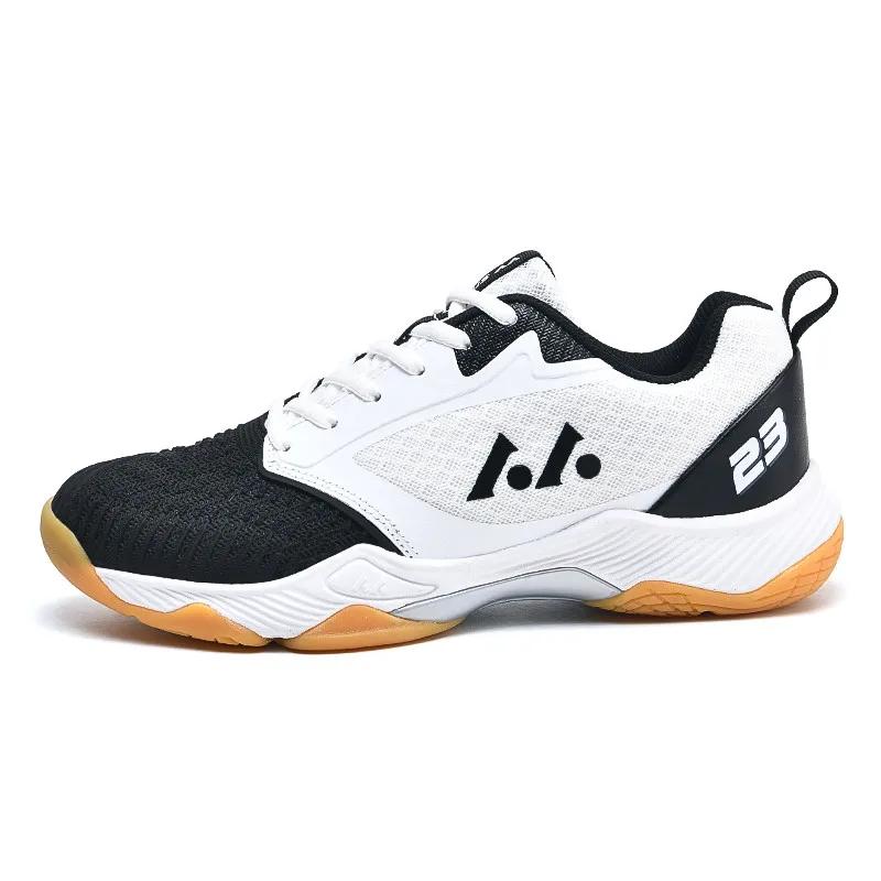 Men Badminton Shoes Professional Non-slip Couple Big Size Wear Resistant Outdoor Sneakers Breathable Handball Volleyball Shoes