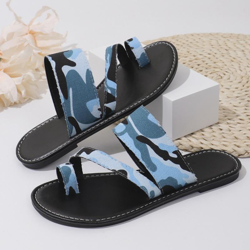 Flip-flops One-line Flat Shoes Slippers Women's Light Slippers Beach Flip-flops