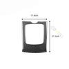 For Toyota Corolla 2007-2012Carbon Fiber Gear Shift Outer Frame Cover Trim Fit