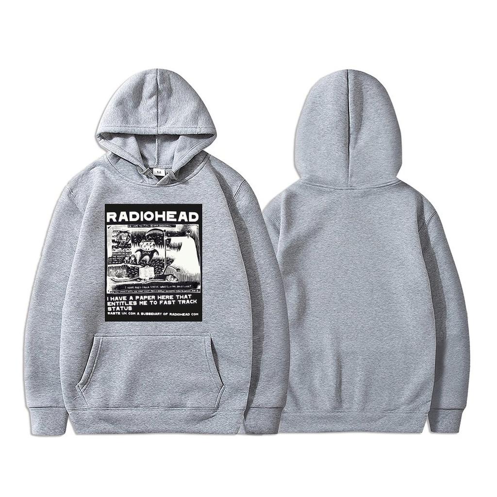 Radiohead Arctic Monkeys Hooded Sweater Fashion Hoodie Tees Tops Rock Boy Camastas Hombre Hombre