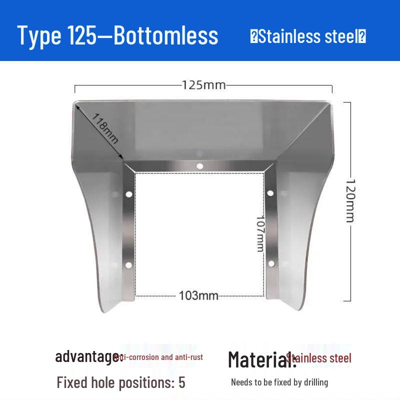 Водонепроницаемая крышка для уличной розетки из нержавеющей стали для зарядки электромобилей