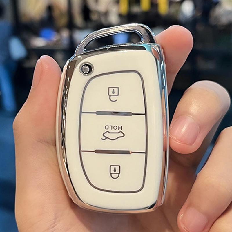 3 4 кнопки TPU чехол для автомобильного ключа для Hyundai ix35 i40 i20 i10 Tucson Elantra Creta Sonata Ioniq Accent Creata Smart Remote Брелки Чехол