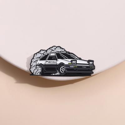 Автомобильные гонки комиксы анимация ТВ эмалированные значки крутой гонщик аниме металлическая брошь на лацкан рюкзак значок ювелирные изделия аксессуары