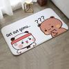 Bubu и Dudu домашний входной коврик для балкона, ванная комната, коврики, приветственный коврик, небольшой размер, нескользящий ковер, ковер для спальни, домашний декор