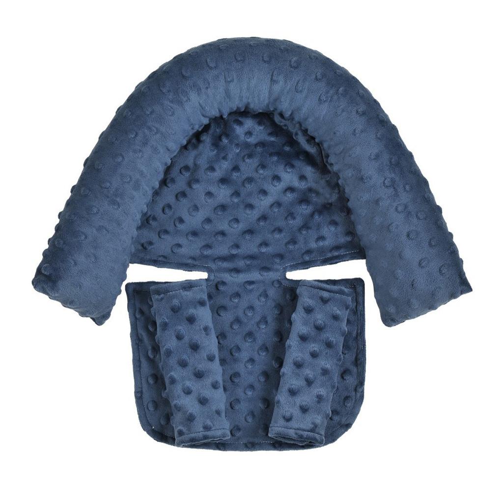 Подголовник Minky Baby с подголовником и подходящими чехлами для ремней безопасности