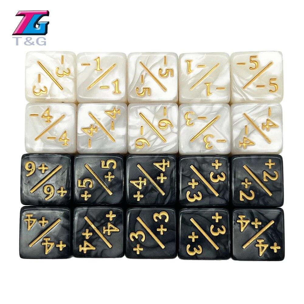 Игральные кости D6, игральные кости, высокое качество, D6, однотонные, смешанные цвета, мраморный эффект для математических игр, аксессуары для карточных игр MTG
