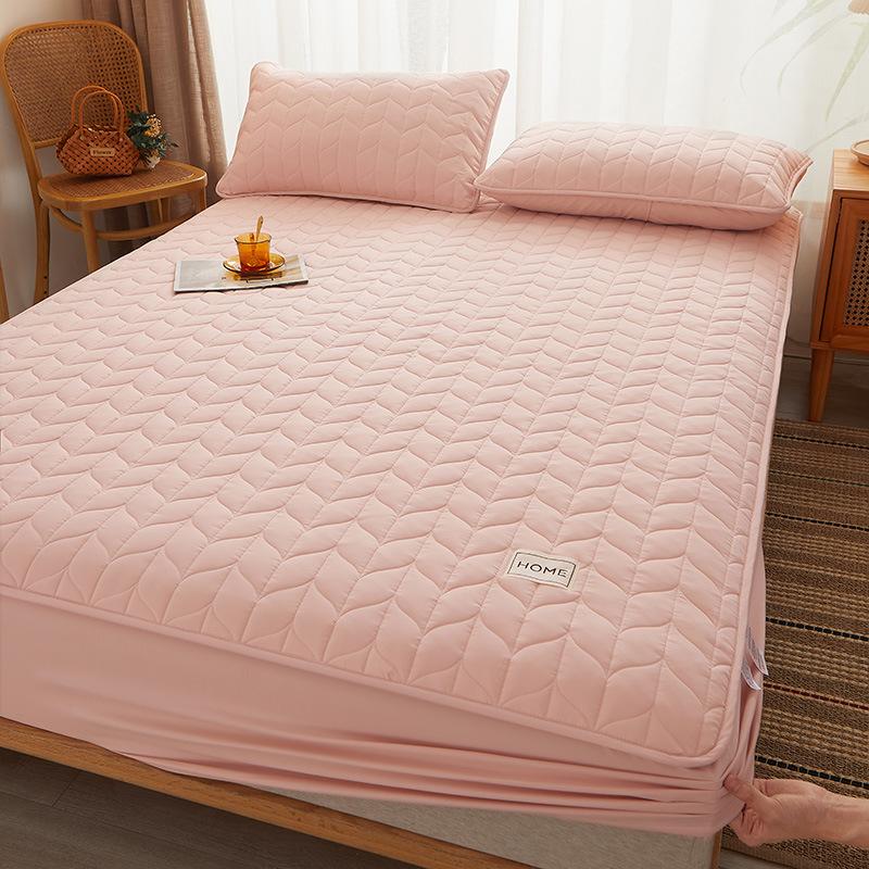 Покрывало цельное с хлопковой подкладкой, защитный чехол для матраса Simmons, утолщенный нескользящий наматрасник, пыленепроницаемое покрывало