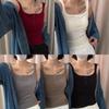 New Autumn and Winter Slim Everything Simple Fashion Vest Button Design Sense Thread Ground Hair Slim-fit Waistcoat