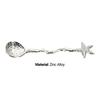 Coffee Spoon Vintage Hammer Effect Zinc Alloy Dragonfly Star Branch Ice Cream Spoon Kitchen