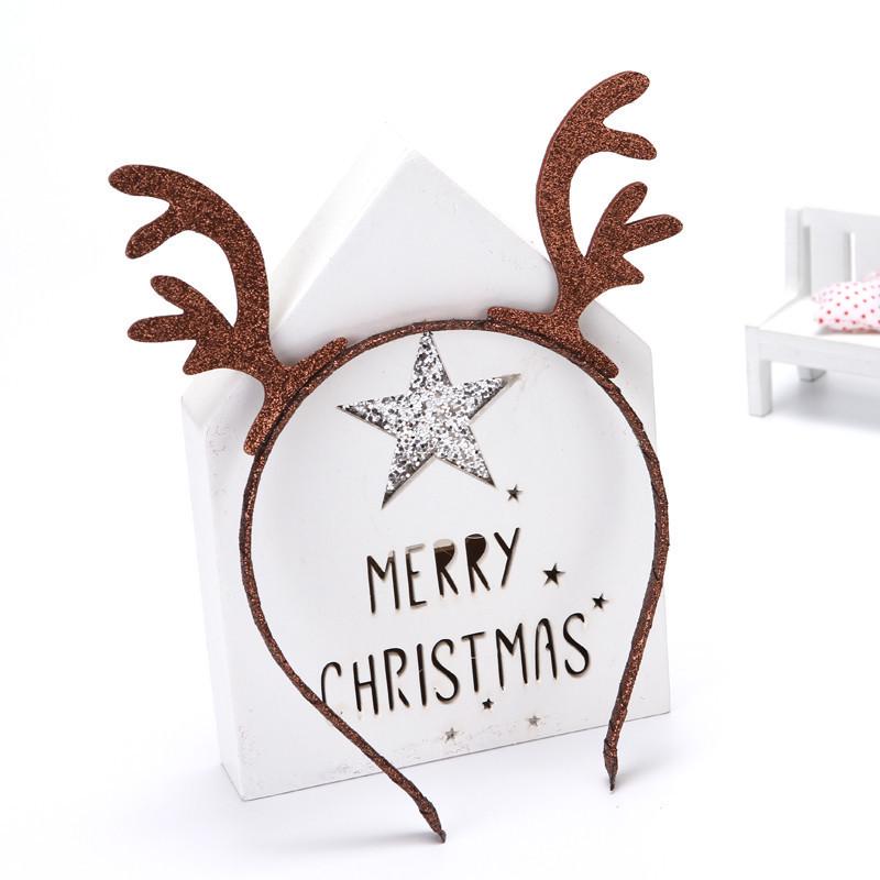 Sweet & Lovely Women's Reindeer Antler Christmas Headband – Festive Hair Accessory for Adults & Children